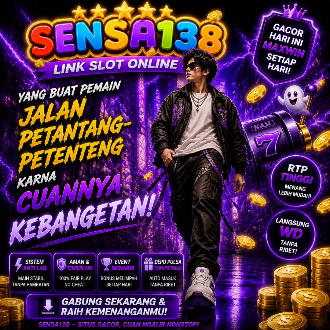 Sensa138: Link Slot Online yang Buat Pemain Jalan Petantang-petenteng Karna Cuannya Kebangetan by Hey siriusly